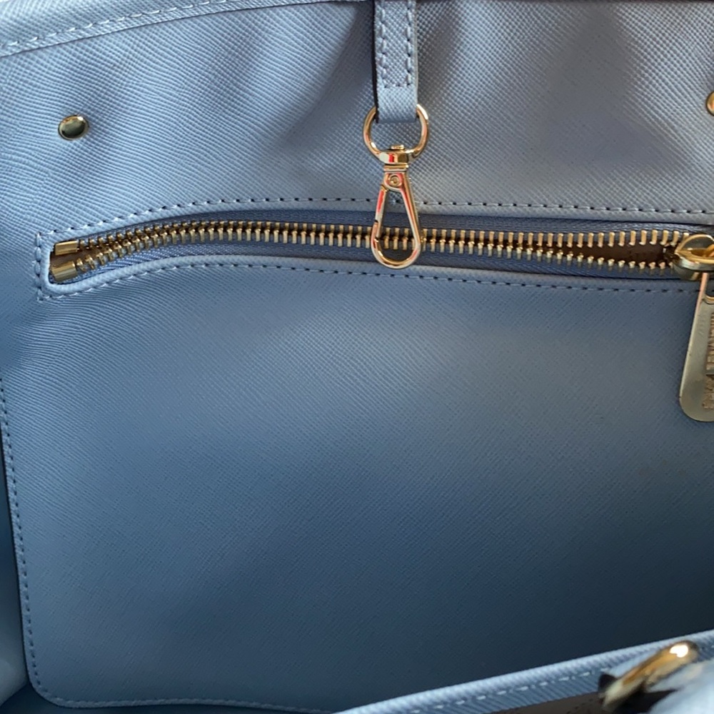 Michael Kors Large Tote Light Blue - Picture 8 of 14